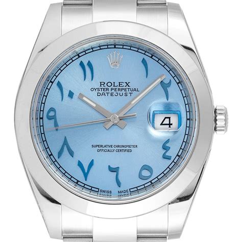 rolex eastern arabic numerals|rolex datejust 41 arabic numerals.